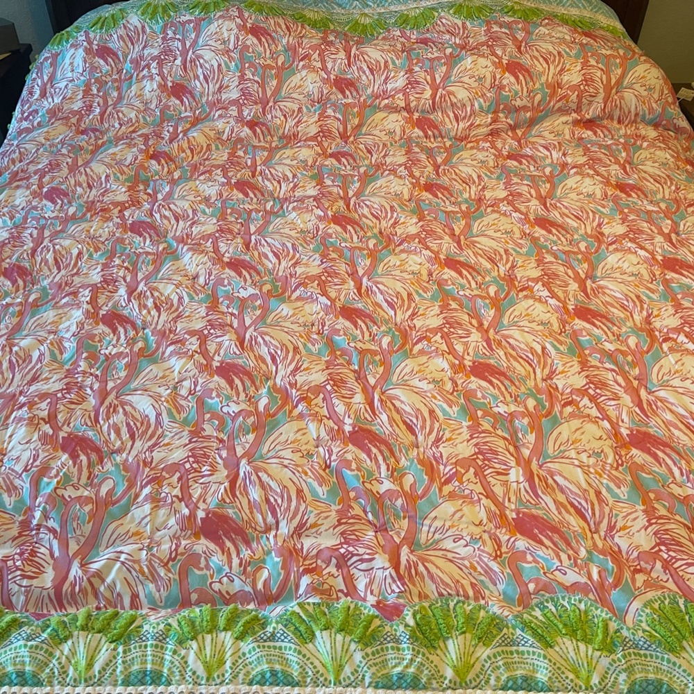 ⚡️1 HOUR SALE⚡️ NWOT Lilly Pulitzer Pottery Barn Quilt